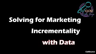 Solving for Marketing Incrementality with Data