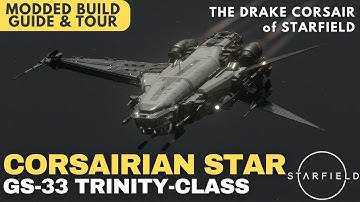The Drake Corsair of Starfield | Class B Cyber Runner | Starfield Ship Build Guide