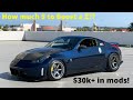 SINGLE TURBO HR 350Z FULL MODS LIST!! | BUILD WALK-THROUGH