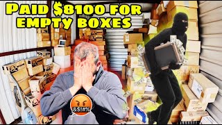 ROBBED... I paid $8100 for empty boxes in abandoned storage unit by Storage Auction Pirate 14,826 views 1 month ago 33 minutes