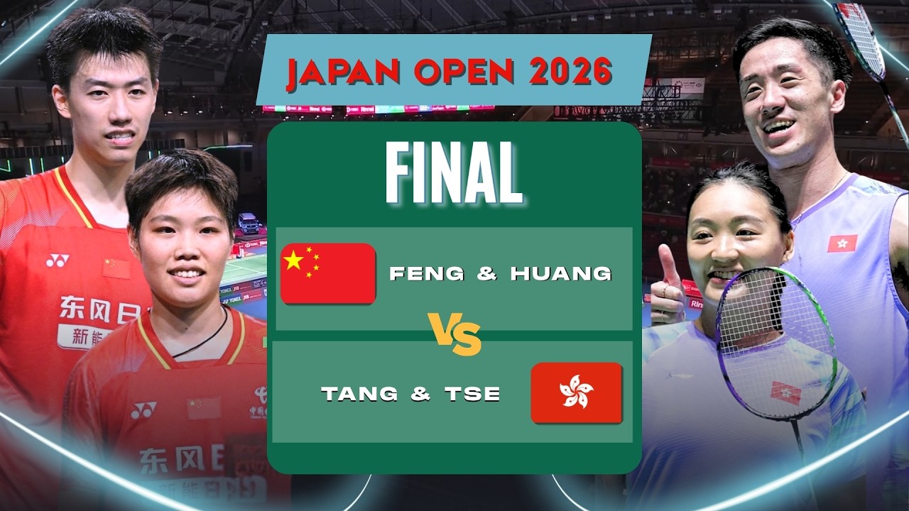 CHAMPIONSHIP 2025-2026 JAPAN FINALS　ベジット Feng/Huang (CHN) [1] vs Tang/Tse (HKG) [7] - F | DAIHATSU Japan