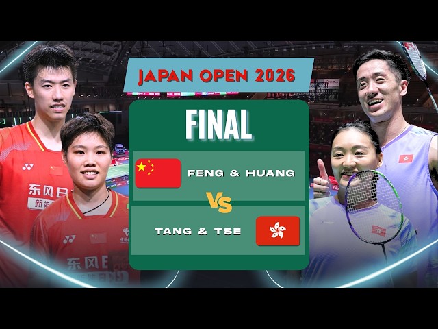CHAMPIONSHIP 2025-2026 JAPAN FINALS　ベジット Feng/Huang (CHN) [1] vs Tang/Tse (HKG) [7] - F | DAIHATSU Japan
