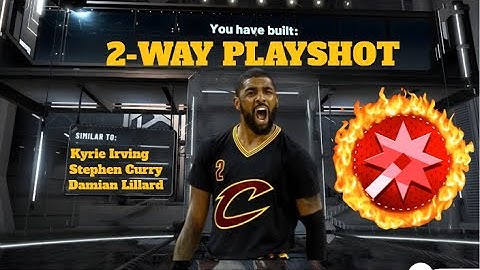 *NEW* RARE 2-WAY PLAYSHOT BUILD IN NBA 2K23! SUPER RARE OVERPOWERED DEMIGOD BUILD IN NBA 2K23!