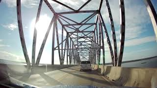 Dashcam National Driving - Harry Nice Memorial Middleton Bridge Highway 301 S MD to VA | Best Bridge