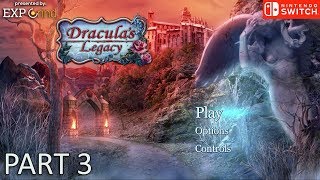 Draculas Legacy GAMEPLAY Part 3 - Hidden Object Game Walkthrough No Commentary Nintendo Switch