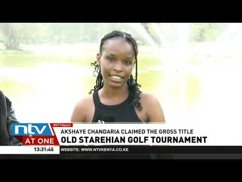 Mwai Munge wins the Old Starehian Society charity golf tournament