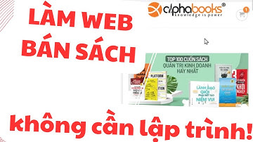 [Source FREE] Website Bán Sách Online ALPHABOOKS | TẠO WEB WordPress BÁN HÀNG Chỉ 5 Phút