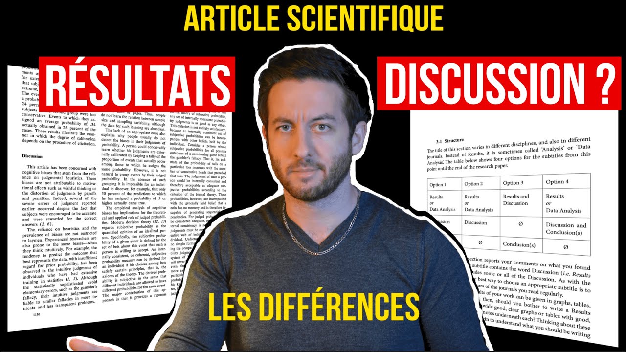 Discussion et Résultats : deux différences majeures (mais méconnues)