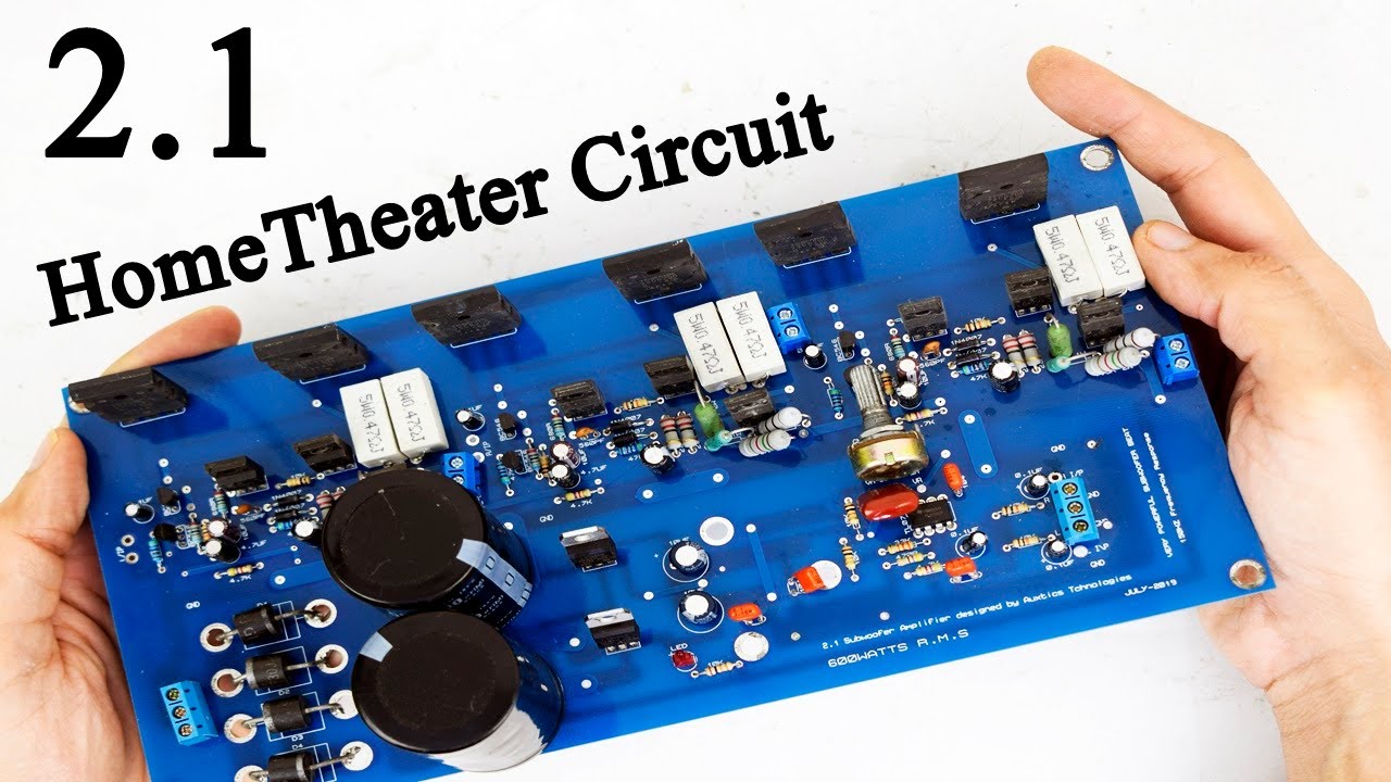 2.1 Home Theater Circuit Review - YouTube