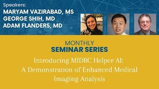 Introducing MIDRC Helper AI: A Demonstration of Enhanced Medical Imaging Analysis
