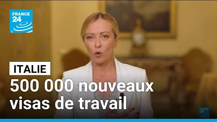 Pénurie de main d'œuvre en Italie : 500 000 nouveaux visas de travail non européens délivrés