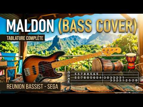 #zouk #maldon #bass #basscover #974  Maldon Bass cover - Zouk Machine