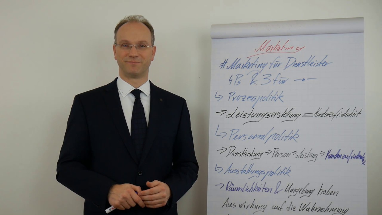 Update Marketing für Dienstleister, Prozesspolitik, Personalpolitik, Ausstattungspolitik