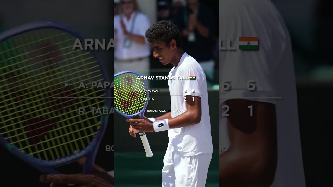 Arnav through to the quarter-finals 👏