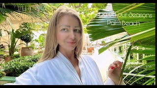 Spa at Four Seasons Resort Palm Beach Florida Full Tour Review  and Massage recommendation