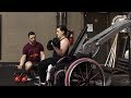 Pt. 2 - Wheelchair User Demonstrates Adaptive Workout