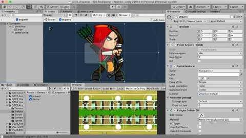 How to make a 2D archery game in Unity Tutorial bow and arrow game in Unity.