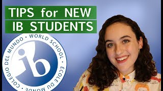 Tips for NEW IB STUDENTS | IB study advice and mindset