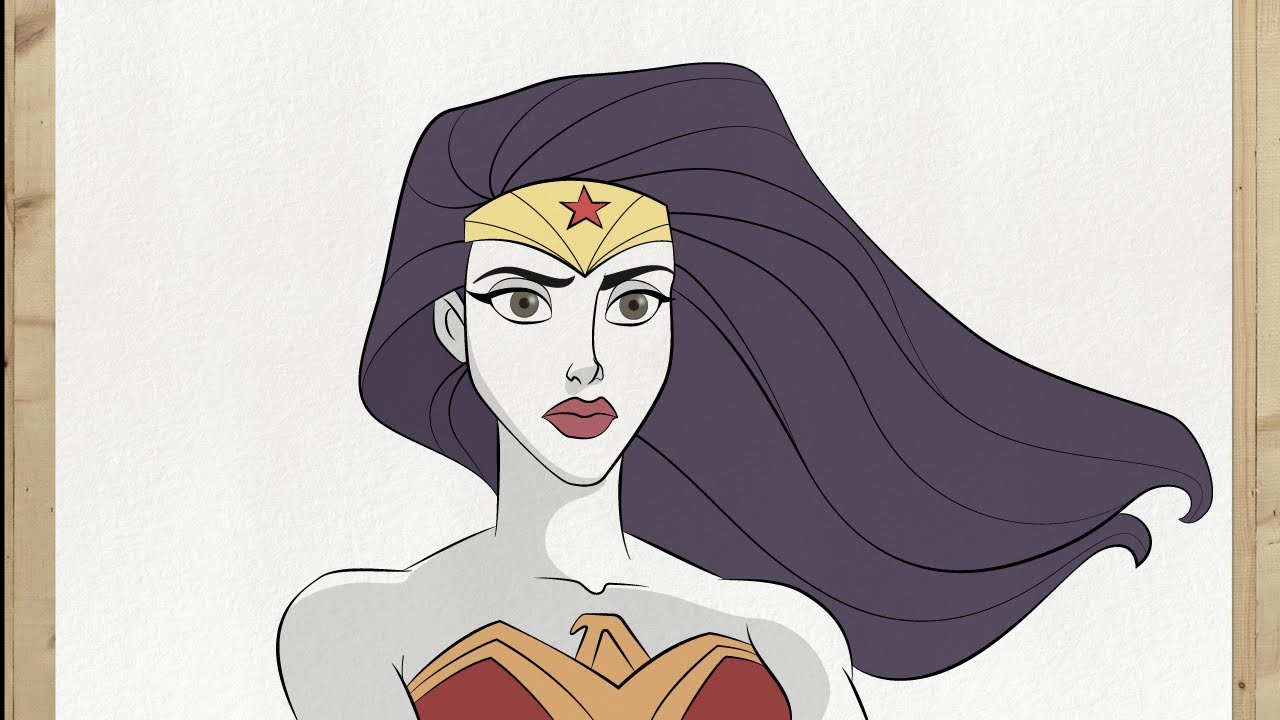 COMO DESENHAR A MULHER MARAVILHA 👑 | DC | Tutorial de Desenho | Primo ...