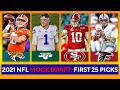 2021 NFL Mock Draft: First 25 Picks [Trevor Lawrence, Justin Fields, Zach Wilson] | CBS Sports HQ