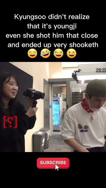 KYUNGSOO SHOOKETH BY YOUNGJI 😄 🤣 #exo #kyungsoo #youngji #exol