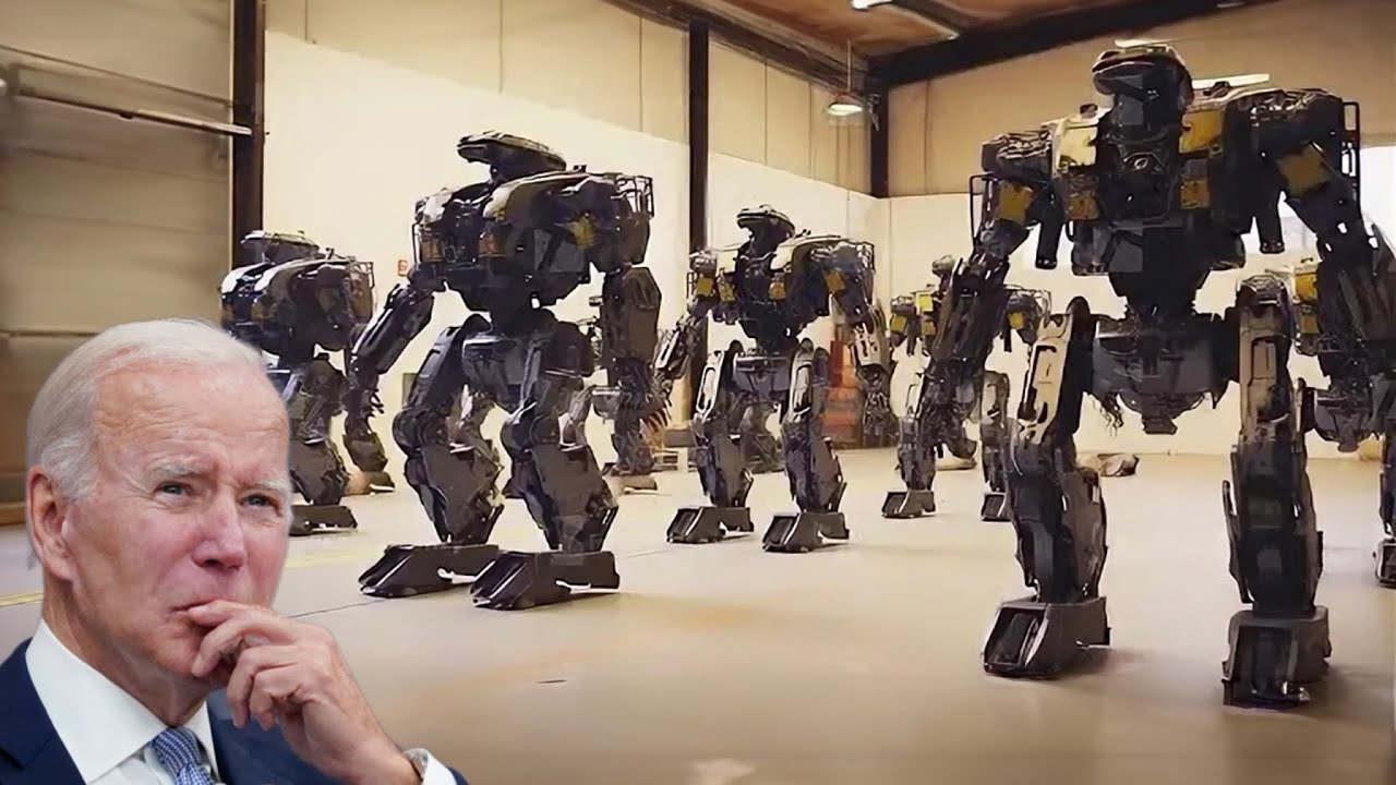 Japan and Korea demonstrate their most powerful robot army in action to the US. – Video