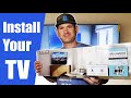 How to install Tilt and Extend TV Wall Mount SLT3-B1 by Sanus