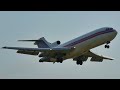 Kalitta Charters II B727-2M7(F) [N726CK] Close-Up Landing at Willow Run Airport