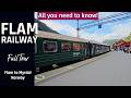 4k Flam Railway Norway Tour Ultimate Flam Railway Guide Kjosfossen Waterfall Myrdal 