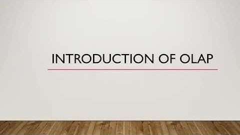 Introduction Of OLAP (CS 307 Unit 7) BY Pratistha Sharma (Lecturer GPC Tonk)