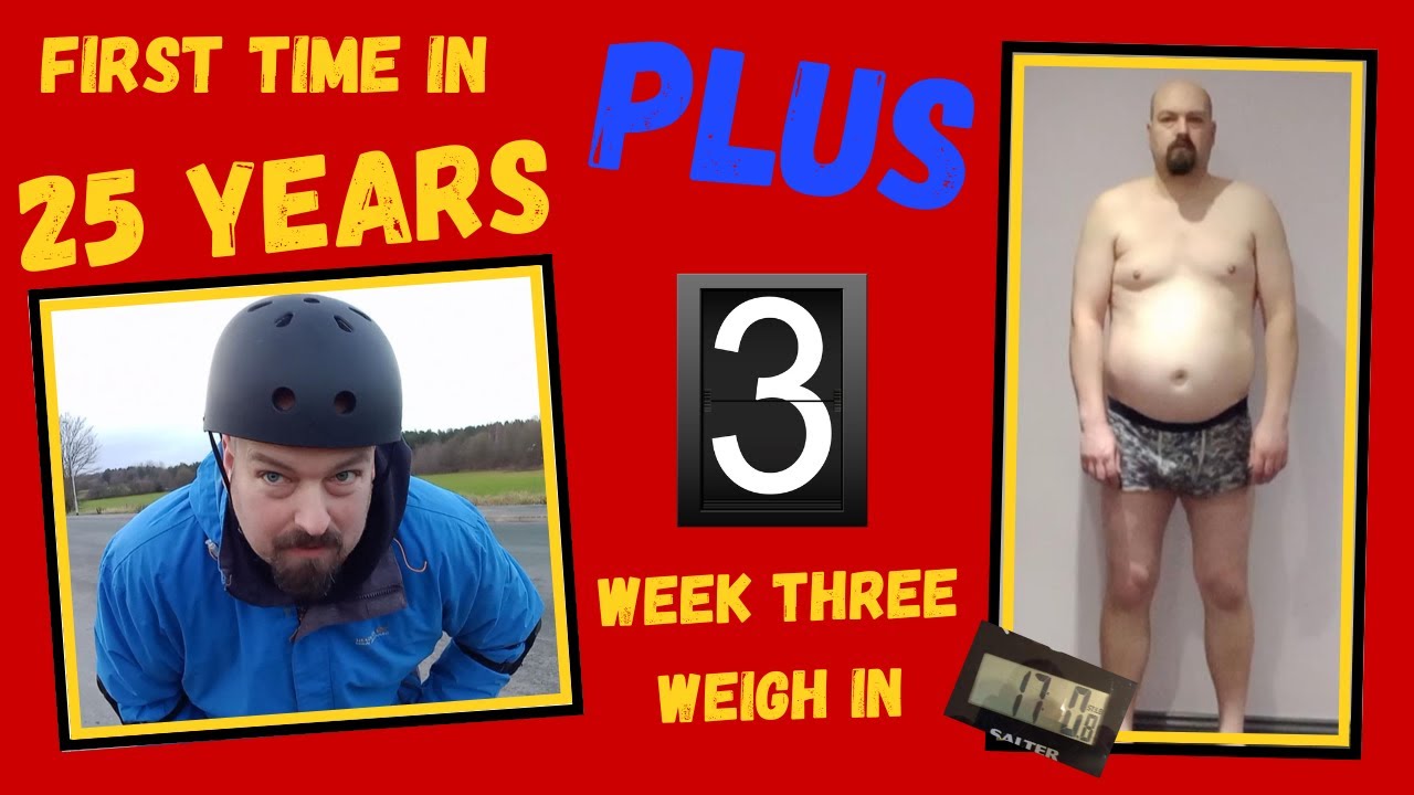 Can I still skate after 25 years? Plus week three weigh in.