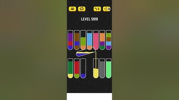 water sort puzzle level 5919