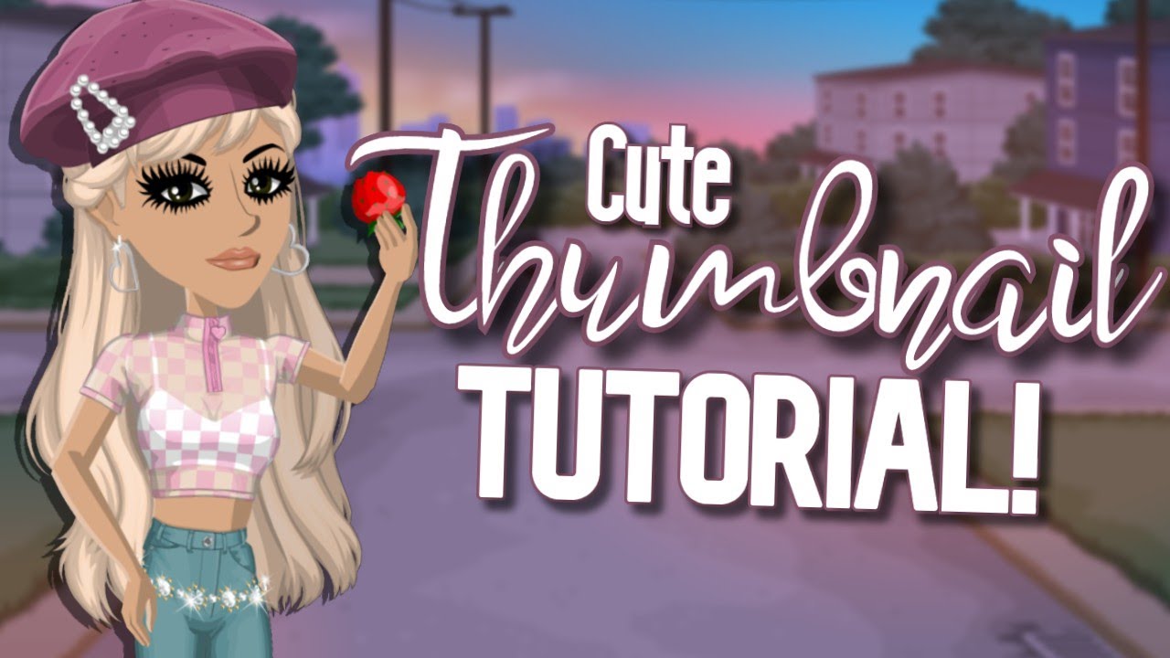 How To Make Cute Thumbnails! - YouTube