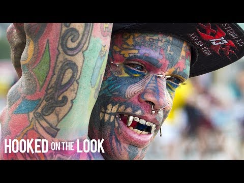 Dad With 1,000 Tattoos Inks Own Eyeballs | HOOKED ON THE LOOK