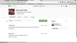 Experiment with Karamel - A Simple wordcount on Apache Flink