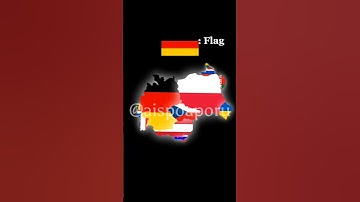 Germany🇩🇪 map now vs then #flags #country #historical #history #meme #map #edit #geography #germany