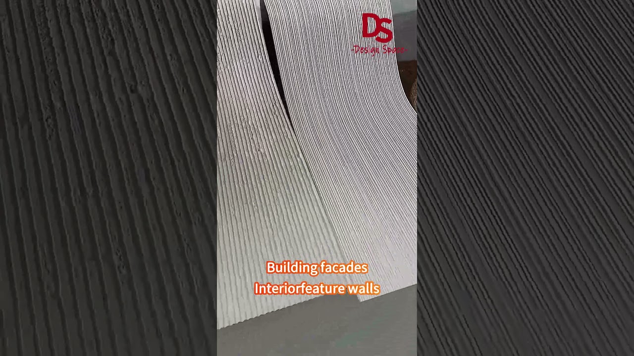 MCM fine line stone board: light with toughness, letting architecture breathe texture。