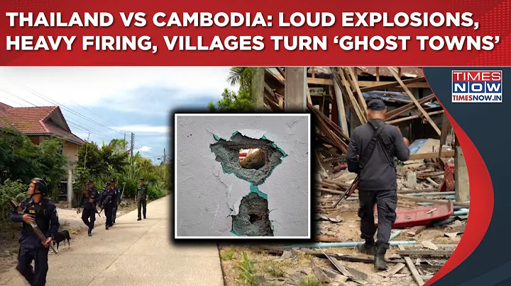 Thailand Vs Cambodia: Inside War Zone, Loud Explosions, Heavy Artillery Fire Spark Panic Near Border