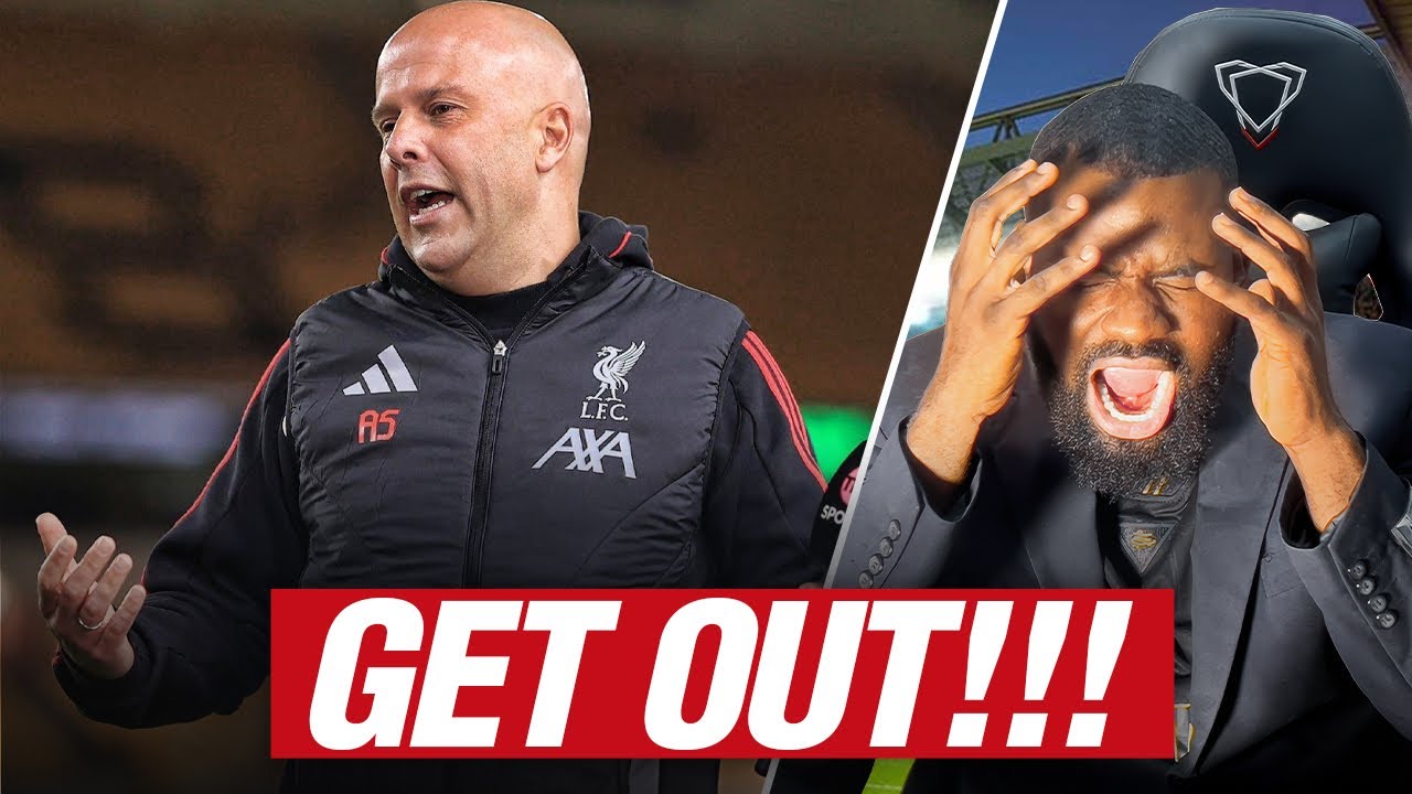 ARNE SLOT GET OUT OF MY CLUB NOW!!!