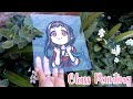 Tutorial Glass painting /Pintura en vidrio 🎨