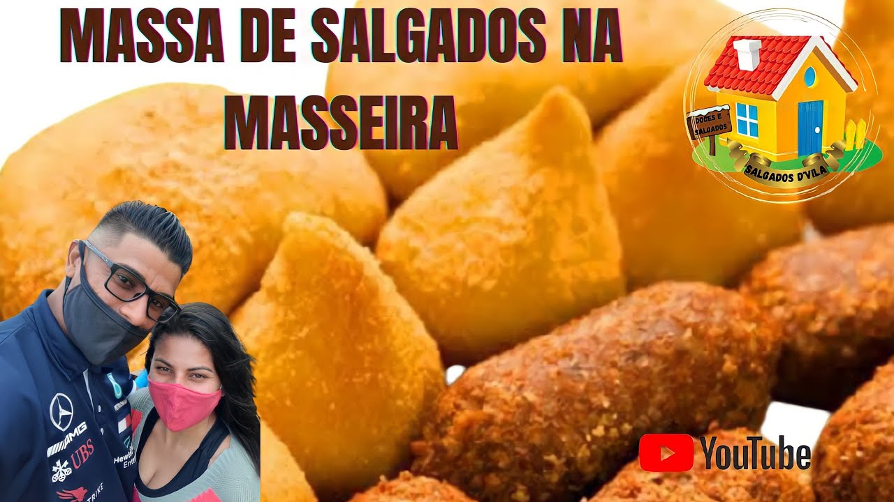 Massa para salgados na masseira Rimaq