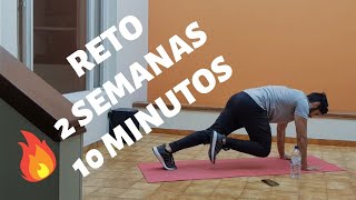 Reto 10 minutos para ? perder grasa desde casa ?// reto 15 días // PRINCIPIANTES y avanzados