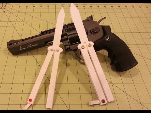 Full Download Tutorial How To Make Butterfly Knife With Popsicle Stick Part 1 Popsicle Stick Butterfly Knife Template