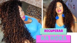 NÃO CORTE! RECUPERE NA HORA  PONTAS ESPIGADAS E SECAS COM DICA CASEIRA/POR DEBBY SERRA