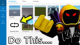 How To Make a ROBLOX GAME (2023)  Make A Game On Roblox