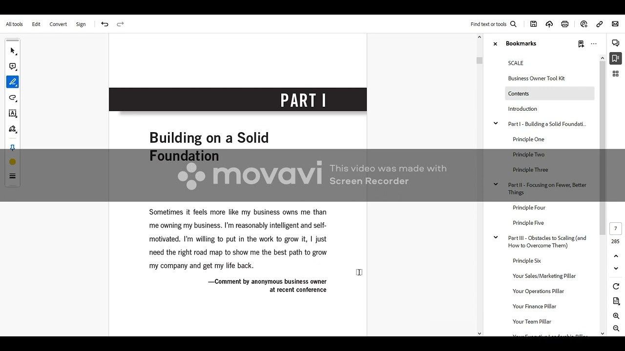 Scale, Part 1: PRINCIPLE ONEBUILD A BUSINESS, NOT A JOB
