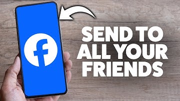 How To Send A Message To All Friends On Facebook 2025 (iPhone & Android)