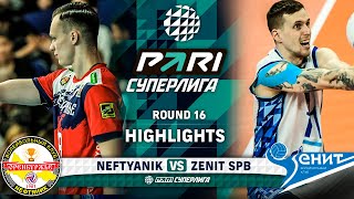 Neftyanik vs. Zenit SPB | HIGHLIGHTS | Round 16 | Pari SuperLeague 2024