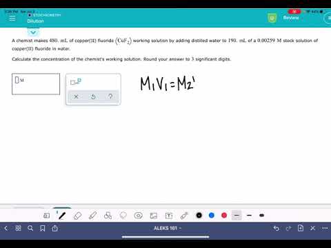 ALEKS: Dilution