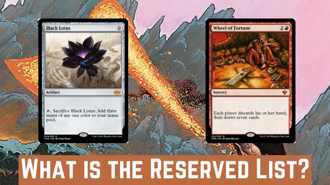 What is the Reserved List? A Magic: the Gathering Video